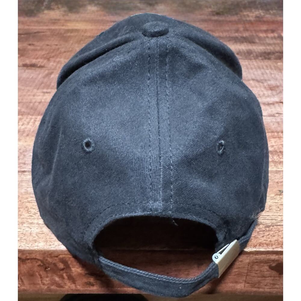 Ray Ban Adjustable Black Hat With Red Lettering - Picture 3 of 6